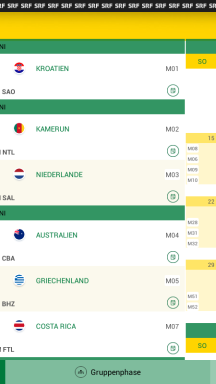SRF FIFA WM 2014 App