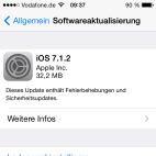 Apple iOS 7.1.2 Update