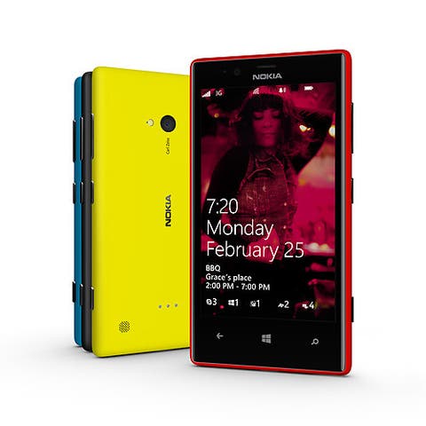 Nokia Lumia 720 Cyan Update