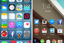 Android L vs. iOS 8