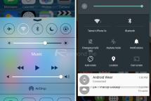 Android L vs. iOS 8