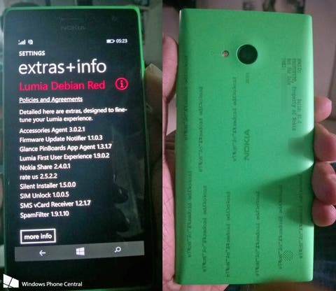 Microsoft Nokia Lumia 730 Superman