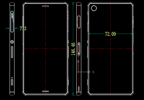 Xperia Z3 und Z3 Compact - genaue Masse aufgetaucht Xperia-Z3-7_3mm-thin-dimensions-leaked-900x623