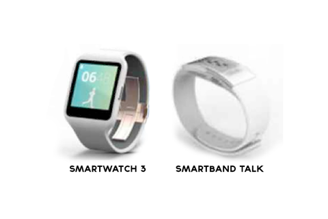 Sony Smartwatch 3 und SmartBand Talk