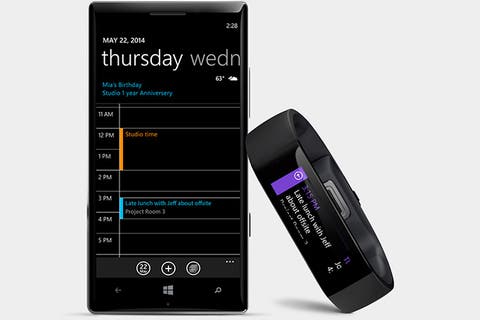 Microsoft Band Kallender