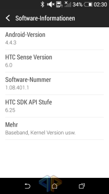 HTC Desire 510 Screenshot