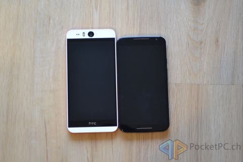 HTC Desire Eye Vergleich Moto X