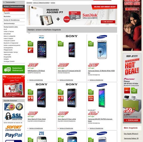 Online-Shop vorgestellt: Wo kaufe ich mein nächstes Smartphone? diescharfstenangebote