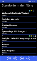 Wohnmobilstellplatz Finder