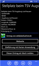 Wohnmobilstellplatz Finder