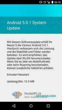 Update Android 5.0.1