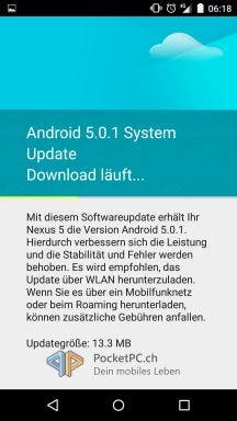 Update Android 5.0.1