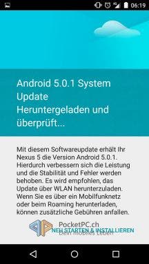 Update Android 5.0.1