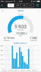 Garmin Vivosmart Screenshot
