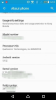 Xperia Lollipop Screenshot