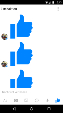Facebook Messenger in Kinderhänden (1)