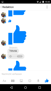 Facebook Messenger in Kinderhänden (2)