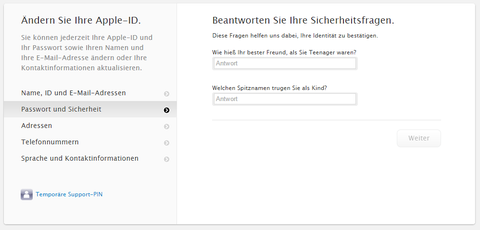 AppleID Security