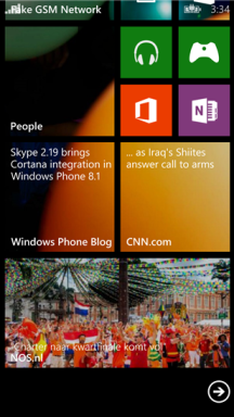News Live Tiles App for Windows Phone