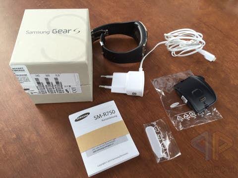 Samsung Gear S Lieferumfang