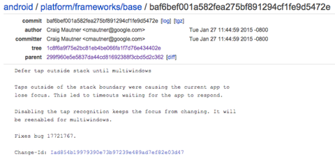 Android Multiwindow Feature