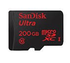 SanDisk 200GB MicroSDXC
