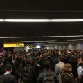 MWC Warteschlange Nachhauseweg