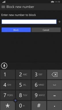 Windows 10 For Phones Anrufer-Blockierung