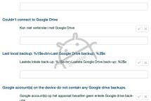 WhatsApp Google Drive Cloud Backup