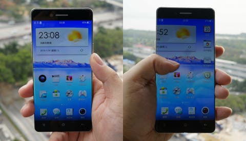 Oppo Smartphone Display