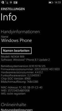 Windows Phone 8.1 GDR2