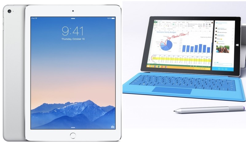 Alkings Gedanken: Warum das Surface 3 ein Nischengerät bleiben wird ipadsurface3-e1428592068678