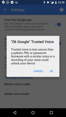 Google Trusted Voice