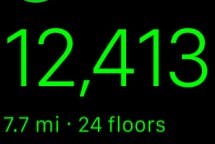 Pedometer Apple Watch
