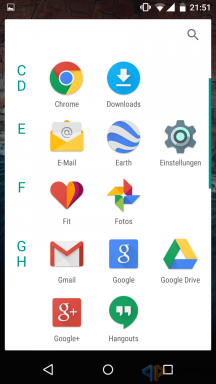 Android M App Drawer