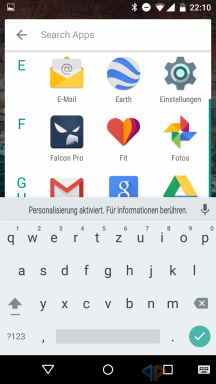 Android M App Drawer
