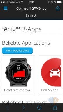 fenix 3 Apps