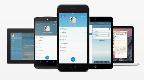 Wunderlist Geräte