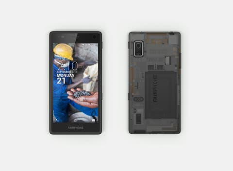Fairphone 2 Front Back