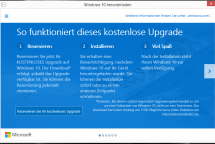 Windows 10 Upgrade Reservierung