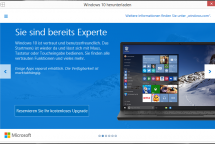 Windows 10 Upgrade Reservierung