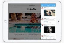 iOS 9 iPad Slide Over