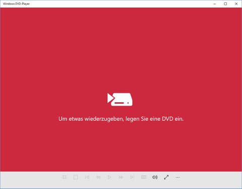 Windows 10 DVD Player