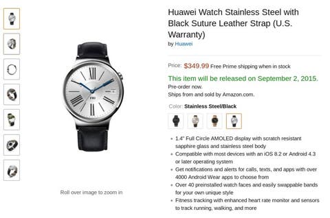 huawei watch Amazon