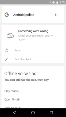 google now offline sprachsuche
