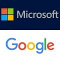 Microsoft Google Mashup Logo