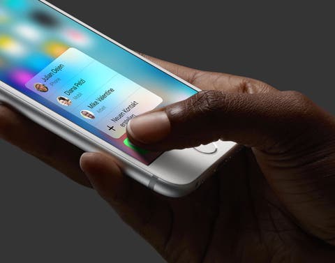 iPhone 6s Force Touch