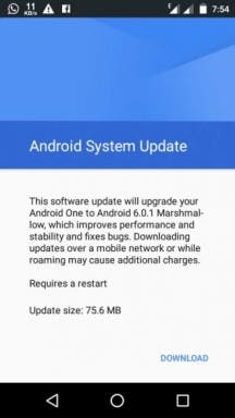 Android 6.0.1 Android One Nexus