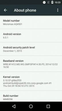 Android 6.0.1 Android One Nexus