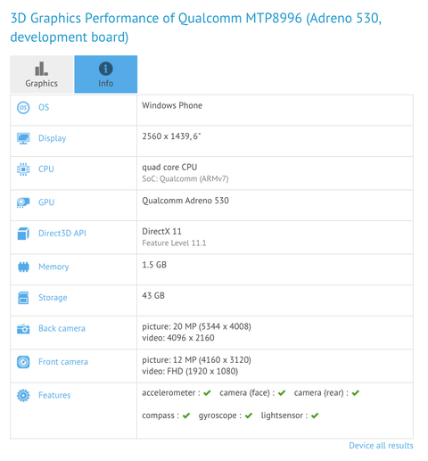 Windows 10 Snapdragon 820